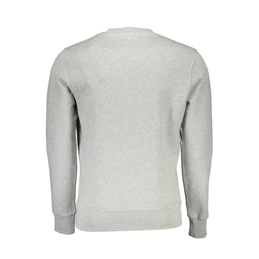 North Sails Gray Organic Cotton Men Sweater