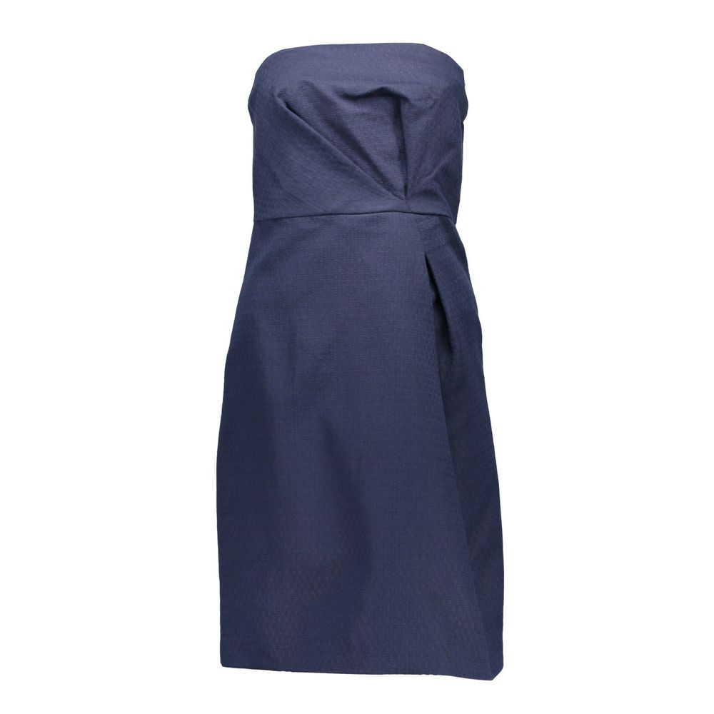 Gant Blaues Baumwollkleid für Damen