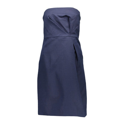 Gant Blaues Baumwollkleid für Damen