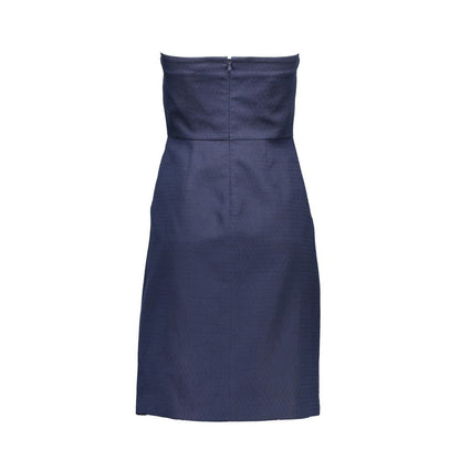 Gant Blaues Baumwollkleid für Damen