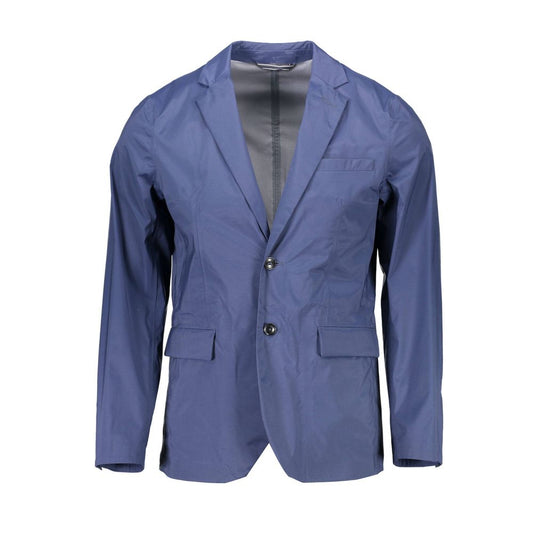 Gant Blaue Nylon Herrenjacke