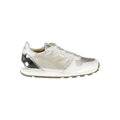 Diadora Damen-Sneaker aus grauem Leder