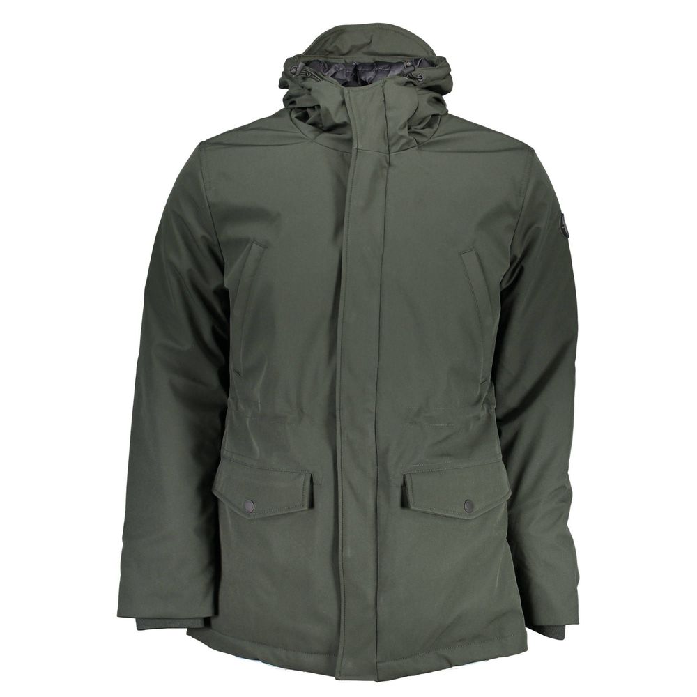 US POLO ASSN. Grüne Polyester-Herrenjacke