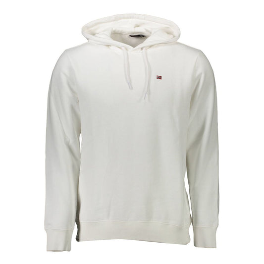 Napapijri White Cotton Men Sweater