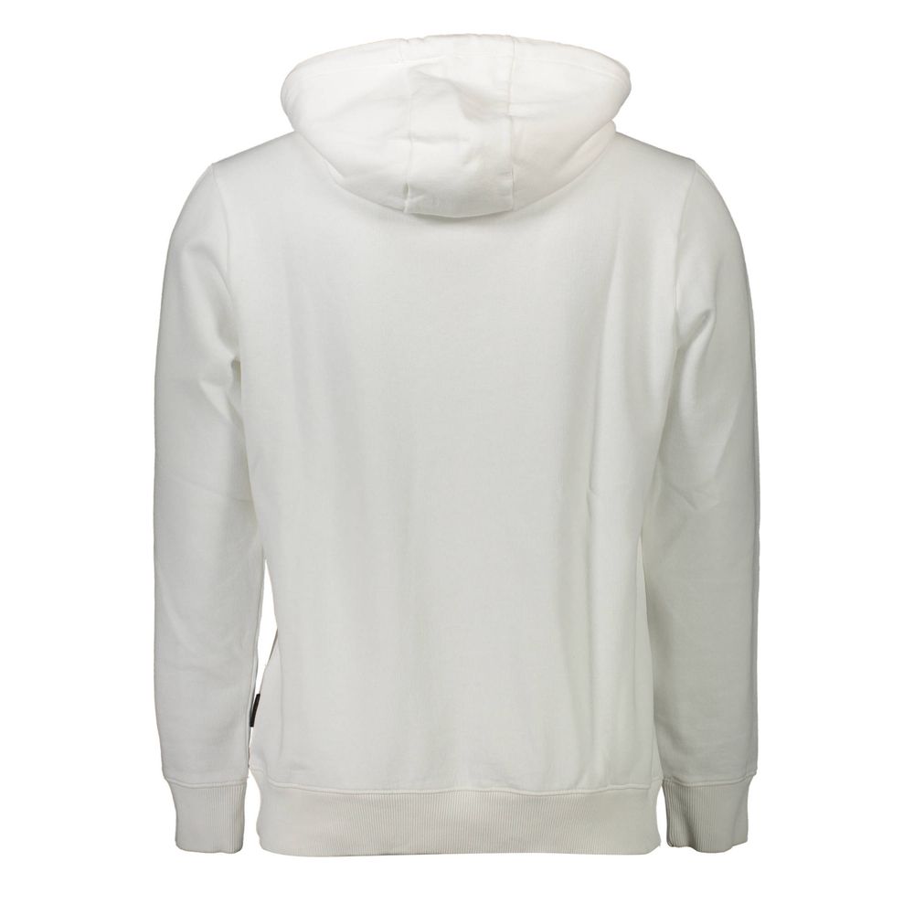 Napapijri White Cotton Men Sweater