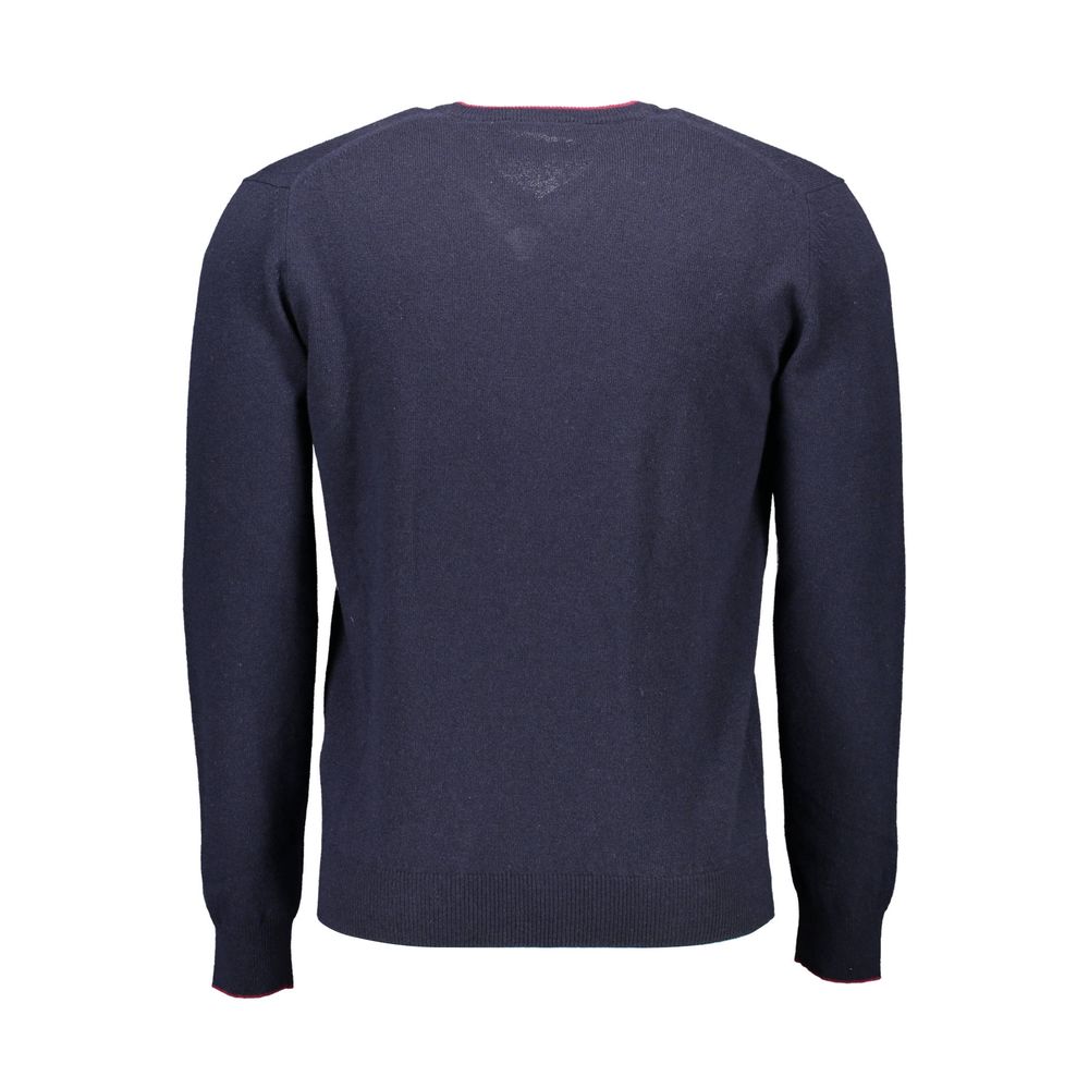 Harmont &amp; Blaine Blauer Wollpullover für Herren