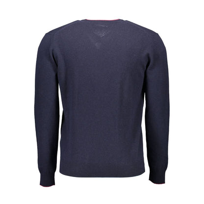 Harmont &amp; Blaine Blauer Wollpullover für Herren