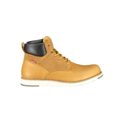Levi's – Beige Lederstiefel für Herren