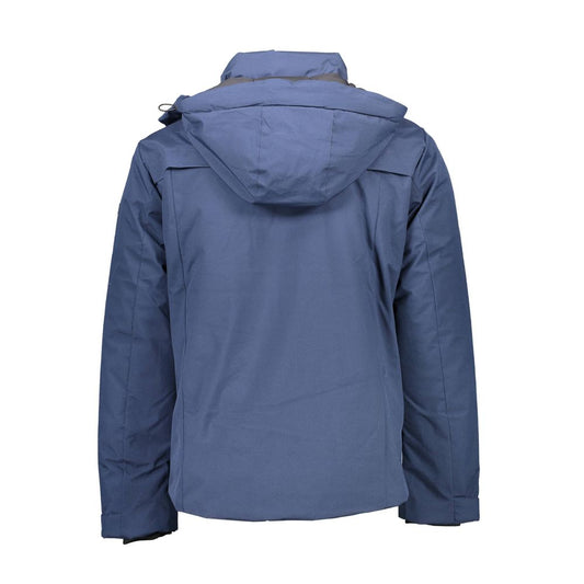 US POLO ASSN. Blaue Polyester-Herrenjacke