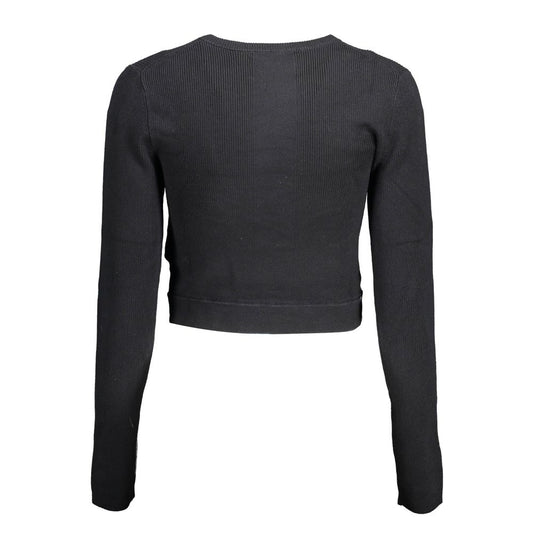 Calvin Klein – Schwarzer Lyocell-Pullover für Damen