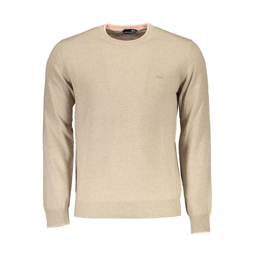 Harmont &amp; Blaine Beige Wollpullover für Herren