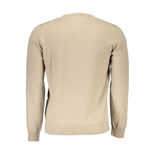 Harmont &amp; Blaine Beige Wollpullover für Herren