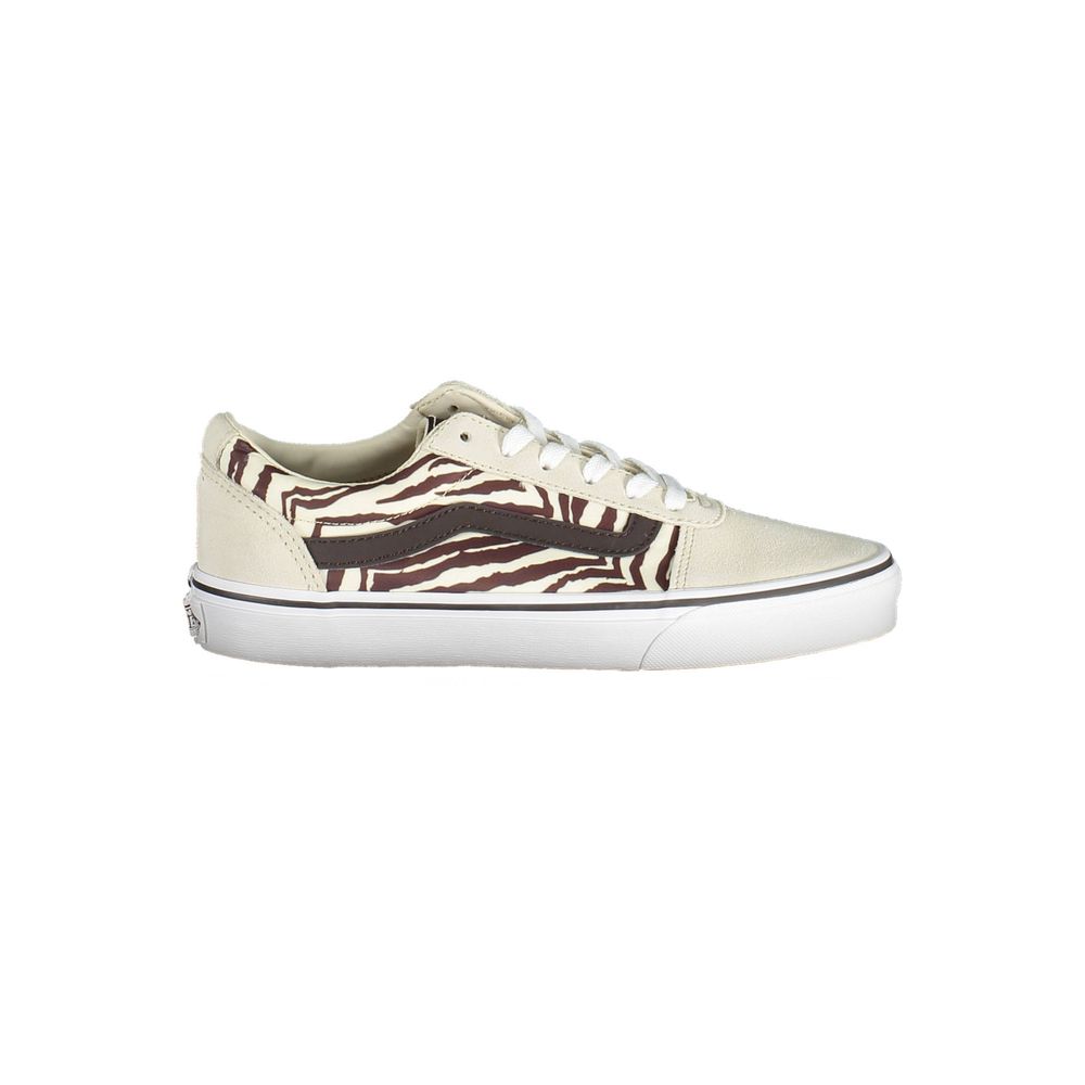 Vans Beige Leder Damen Sneaker