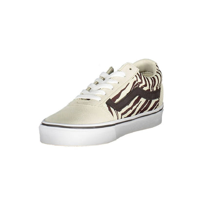 Vans Beige Leder Damen Sneaker