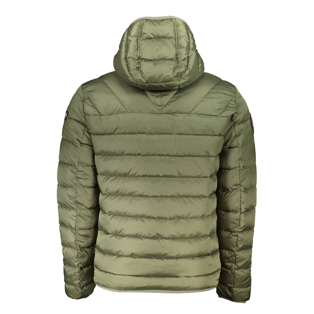 Napapijri Green Polyamide Men Jacket