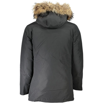 Woolrich Graue Baumwolljacke für Herren