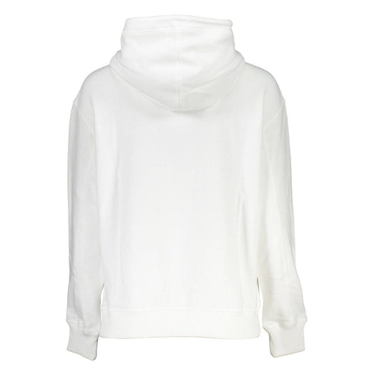Calvin Klein Weißer Baumwollpullover für Damen