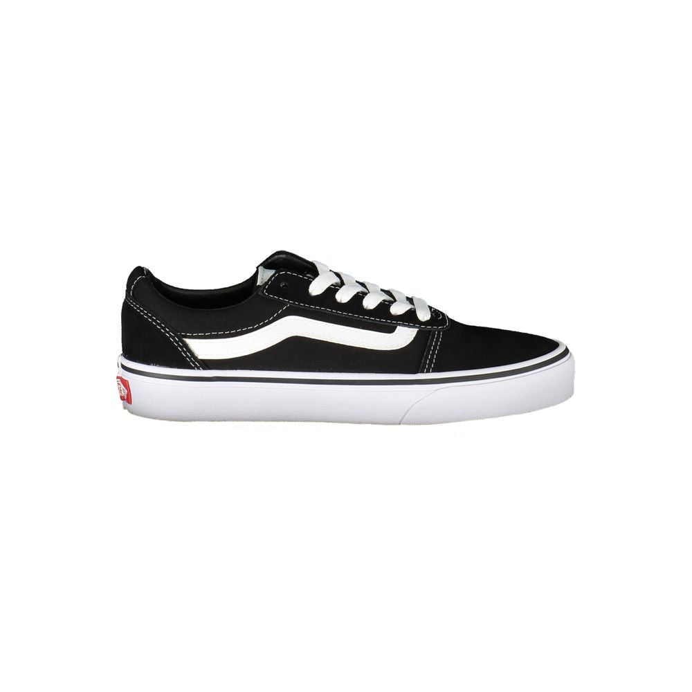 Vans – Schwarze Polyester-Sneaker