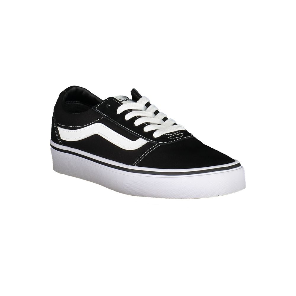 Vans – Schwarze Polyester-Sneaker