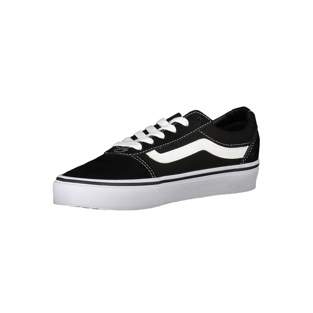 Vans – Schwarze Polyester-Sneaker