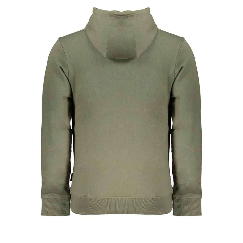 Napapijri Green Cotton Men Sweater