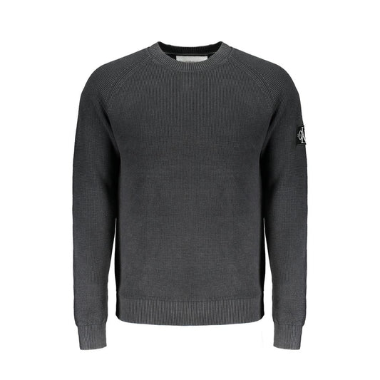 Calvin Klein – Schwarzer Baumwollpullover