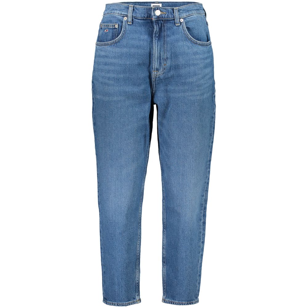 Tommy Hilfiger Damen-Jeans mit hoher Taille, blau