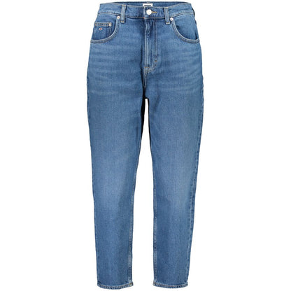 Tommy Hilfiger Damen-Jeans mit hoher Taille, blau