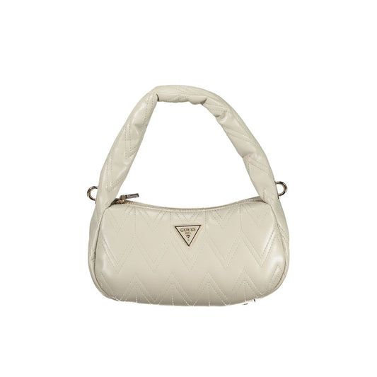 Guess Jeans Graue Baumwoll-Damenhandtasche