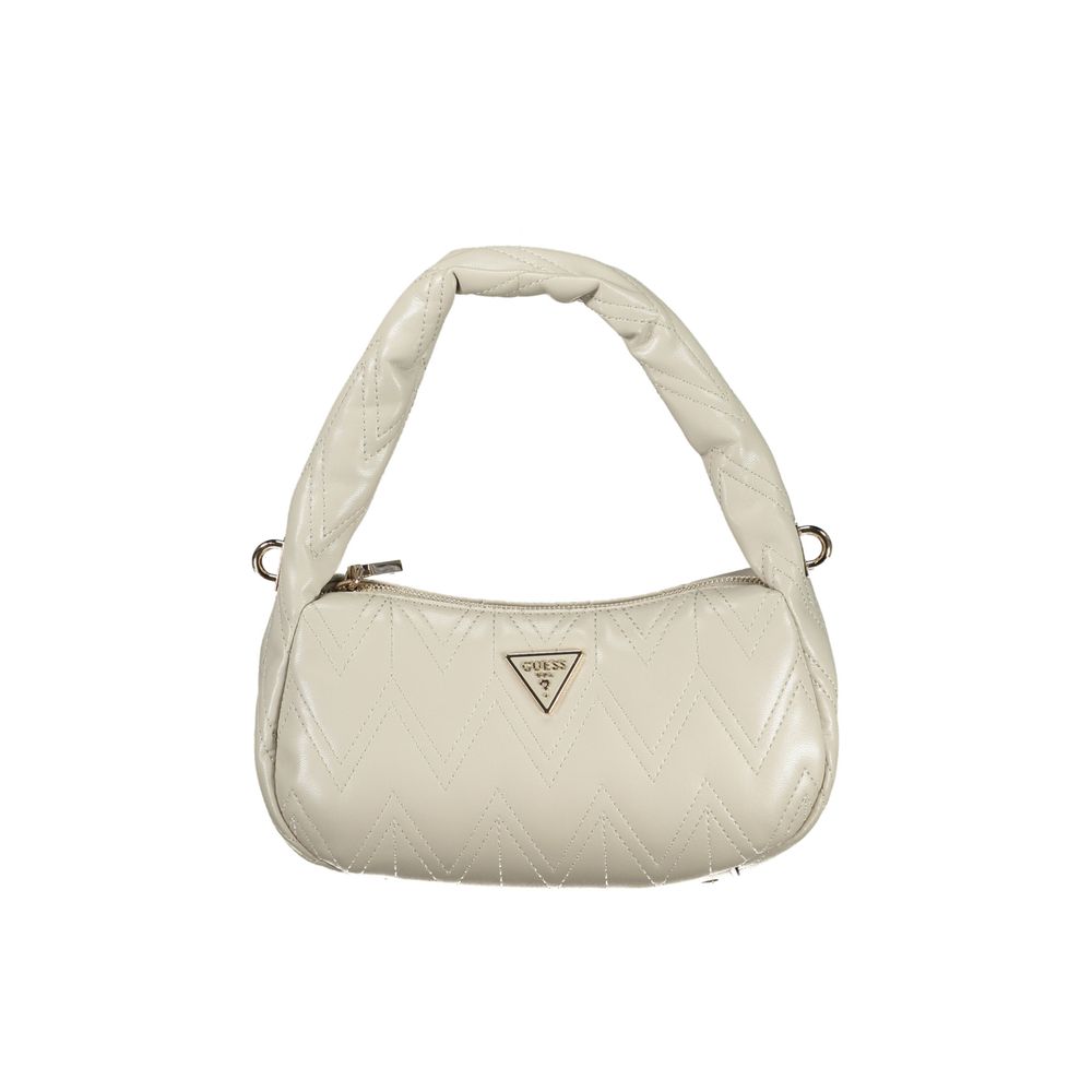 Guess Jeans Graue Baumwoll-Damenhandtasche