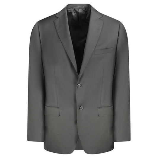 Valentino Schwarze Wolljacke für Herren