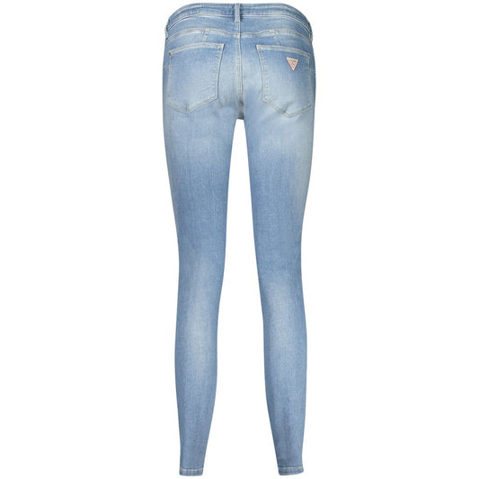 Guess Jeans Blue Cotton Women's Skinny Jean