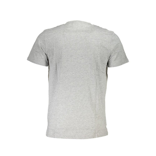 Cavalli Class Braunes Herren-T-Shirt aus Baumwolle