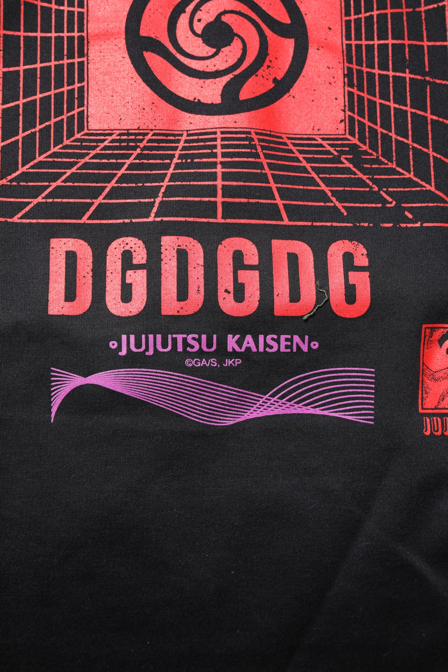 Dolce &amp; Gabbana – Schwarzes Baumwoll-T-Shirt mit Rundhalsausschnitt und grafischem Print