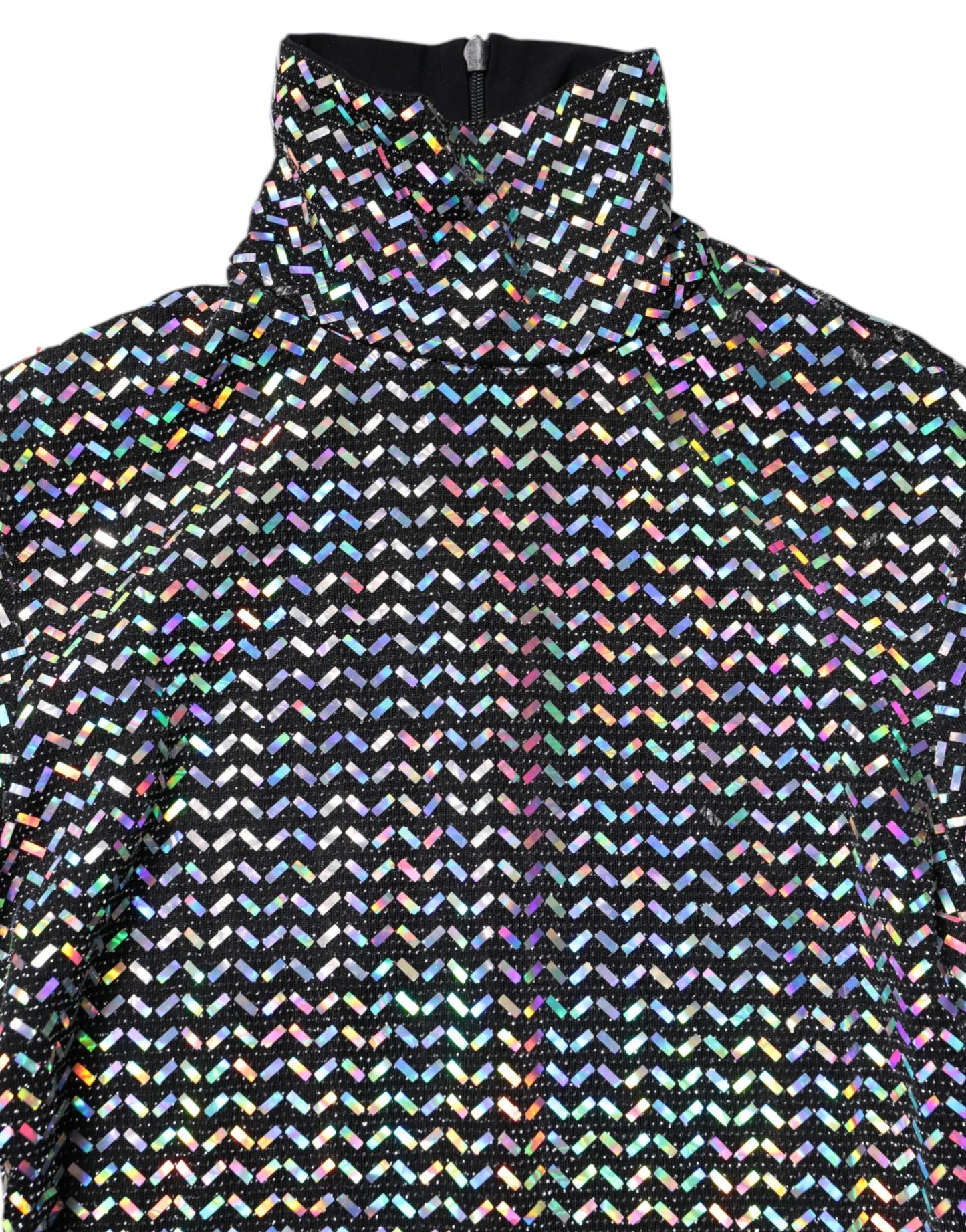 Dolce &amp; Gabbana – Schwarzes, verziertes, figurbetontes Minikleid aus Nylon