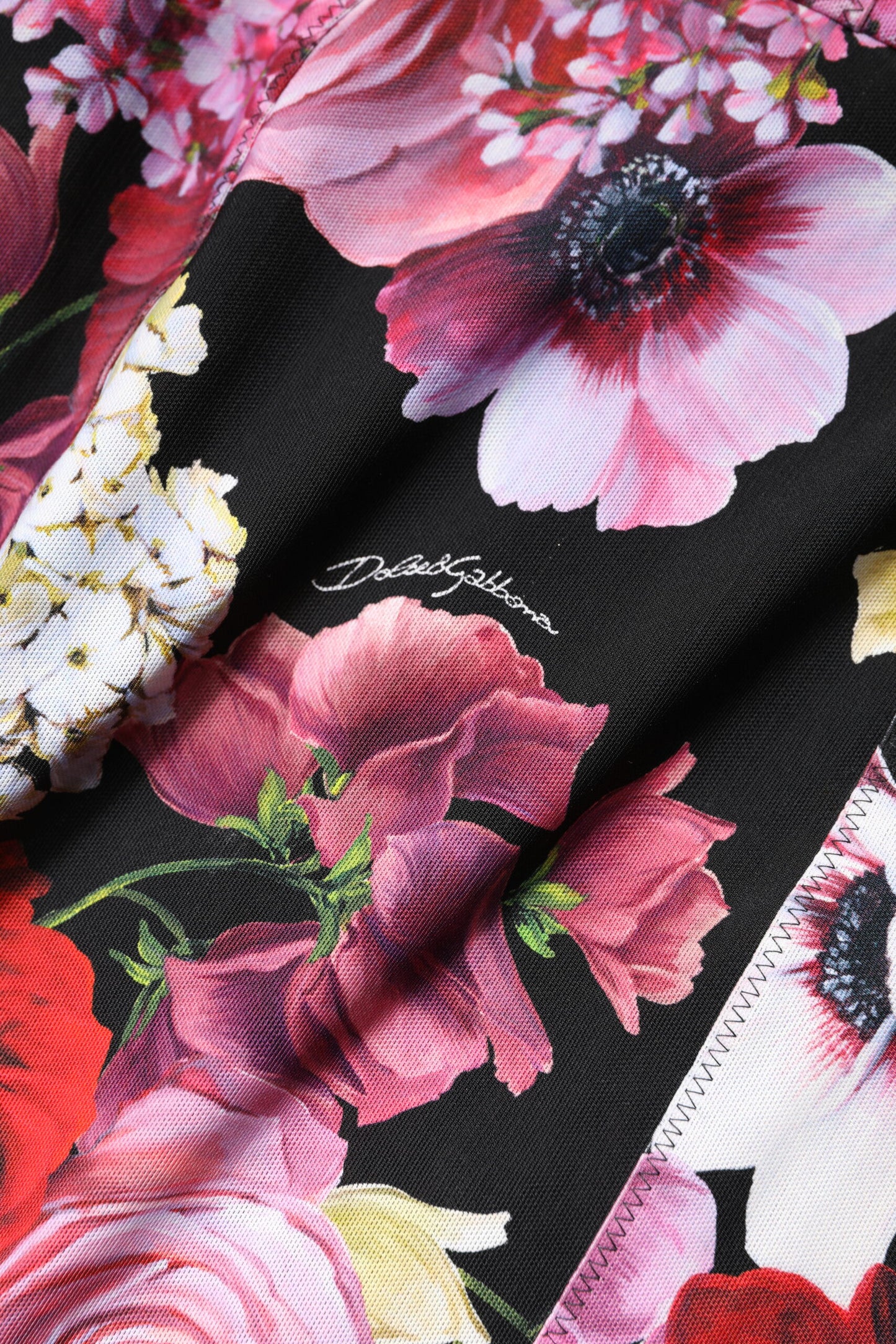 Dolce &amp; Gabbana Mehrfarbiges Ortensia Patchwork-Etuikleid