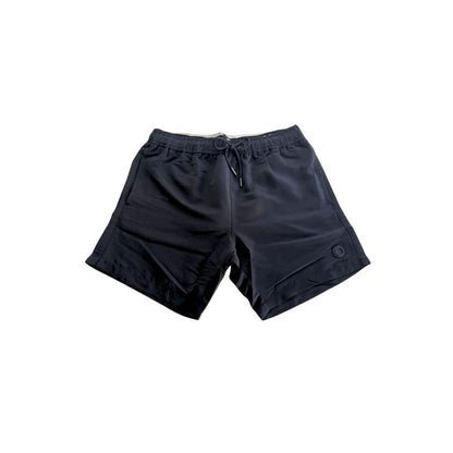 Trussardi Beachwear „Schwarze Polyester-Badeshorts für Herren“