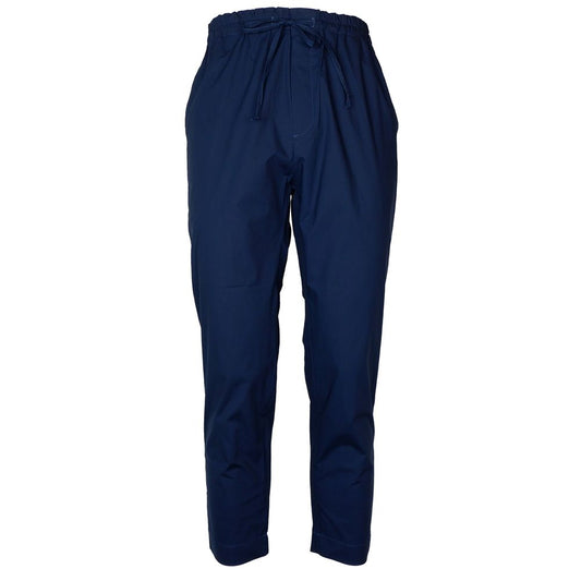 Alpha Studio Blaue Baumwollhose für Herren