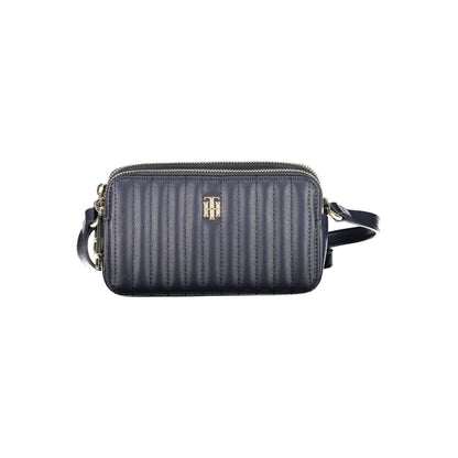 Tommy Hilfiger Damenhandtasche aus Polyethylen, Blau
