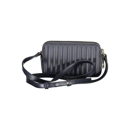 Tommy Hilfiger Damenhandtasche aus Polyethylen, Blau