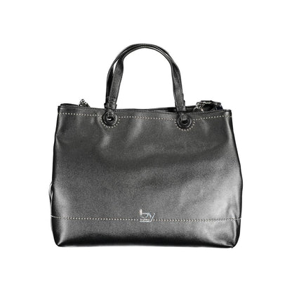 BYBLOS Schwarze Polyethylen-Damenhandtasche