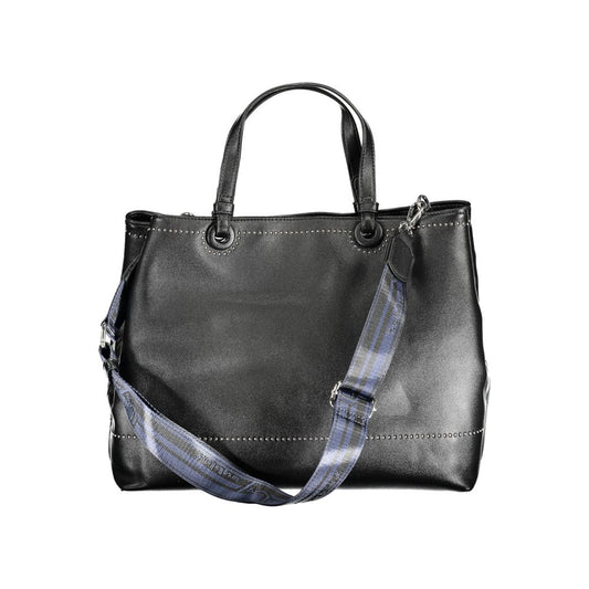 BYBLOS Schwarze Polyethylen-Damenhandtasche