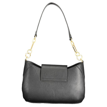 Mario Valentino Black Polyethylene Handbag