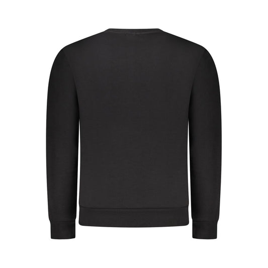 Rifle Black Cotton Men's Crewneck Sweater