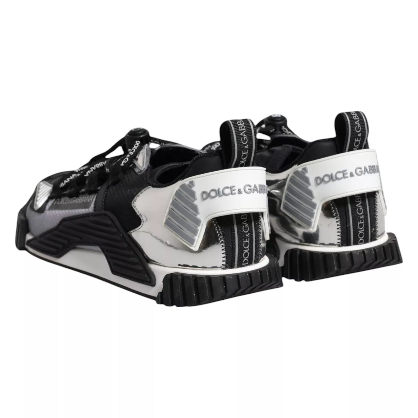 Dolce &amp; Gabbana – Mehrfarbige Low-Top-Sneakers „NS1“ mit Schnürung