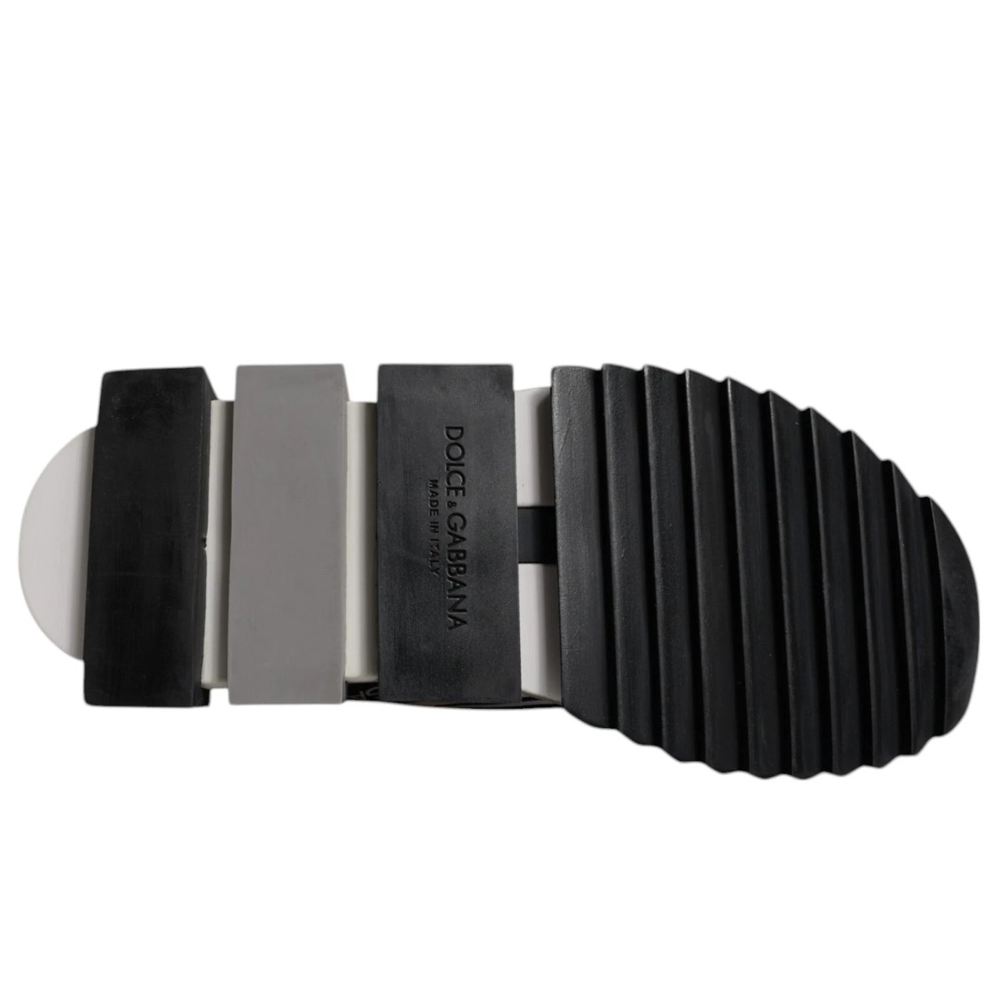 Dolce &amp; Gabbana Sorrento Slip-On Sneakers in Weiß und Schwarz