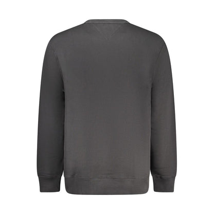 Tommy Hilfiger – Schwarzer Baumwollpullover für Herren