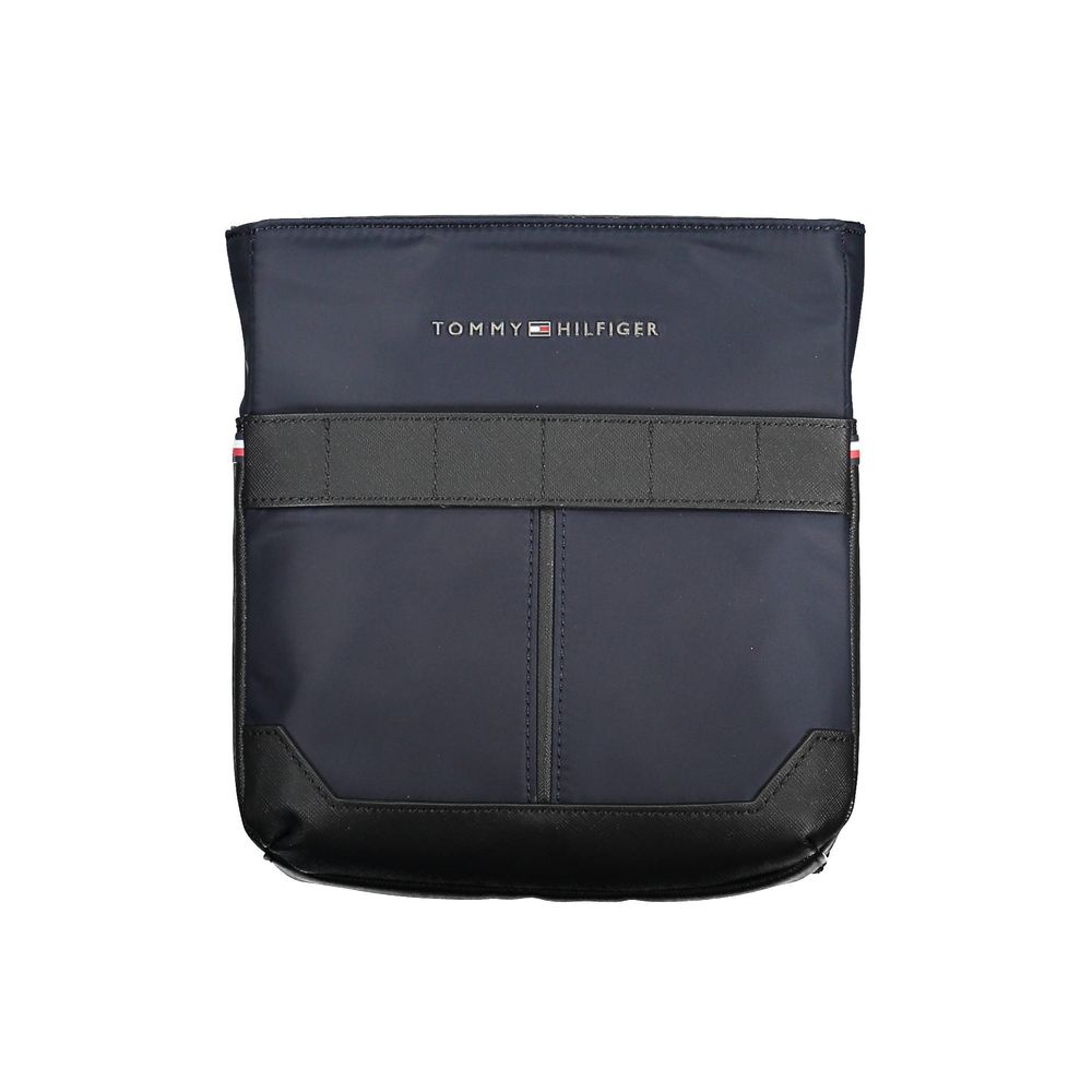 Tommy Hilfiger – Blaue Polyester-Umhängetasche für Herren