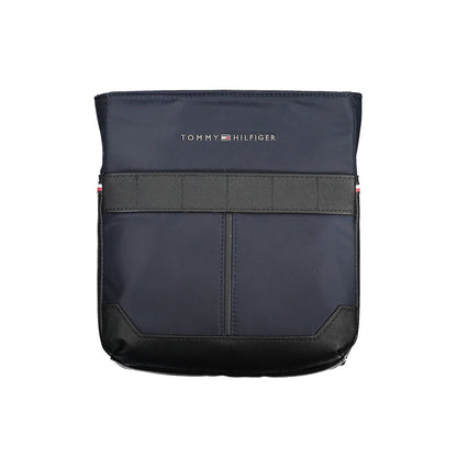 Tommy Hilfiger – Blaue Polyester-Umhängetasche für Herren
