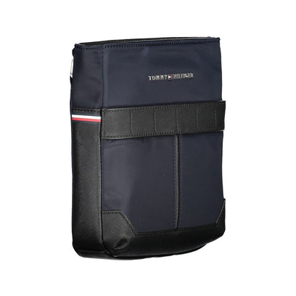 Tommy Hilfiger – Blaue Polyester-Umhängetasche für Herren